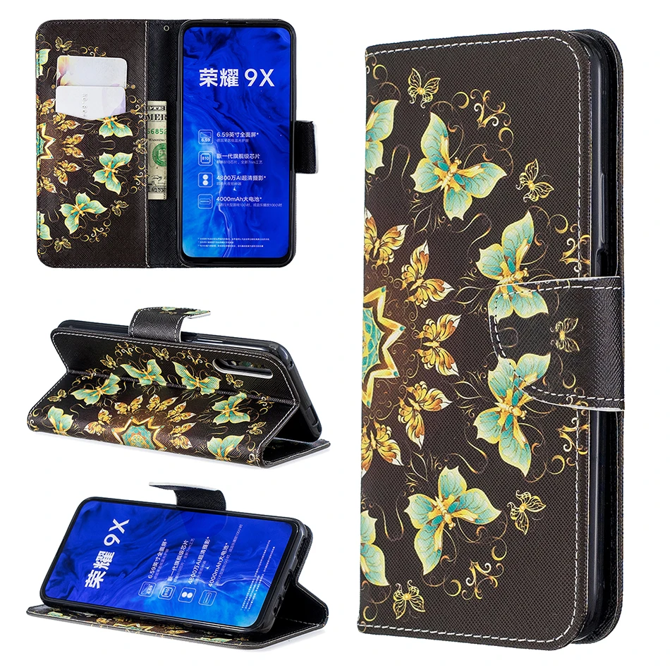 Роскошный цветочный кошелек panda чехол для samsung Galaxy Note 9 S8 плюс A7 A750F A10E A70 A50 A40 A30 A20e A20 A10 E Стенд кожаный чехол
