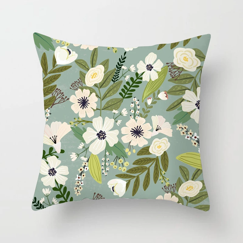 45X45CM Nordic стильные чехлы на подушки евро персонажами из мультфильмов осень и зиму
