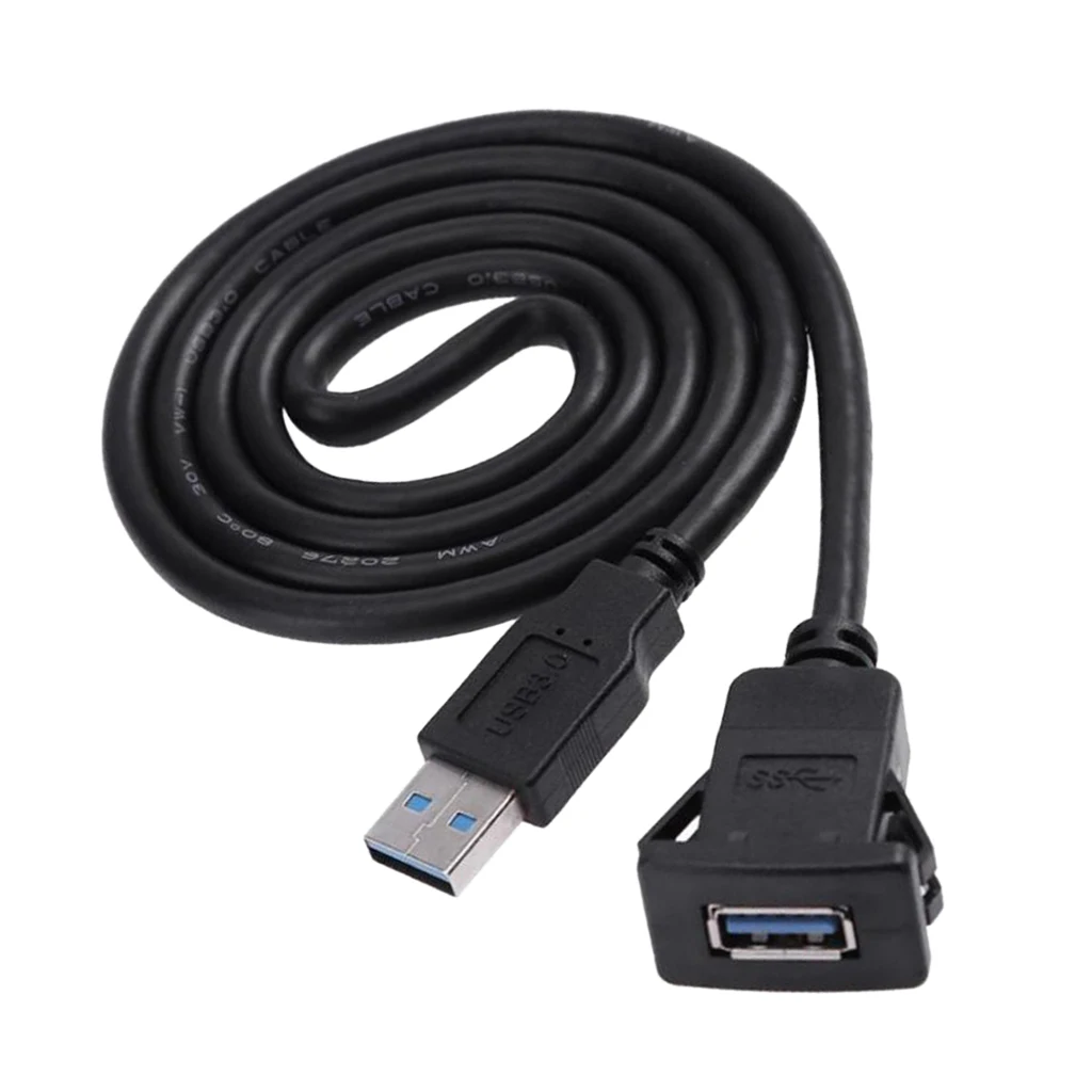Кабель для приборной панели автомобиля USB 2 0 штекер-гнездо 1 метр | Автомобили и