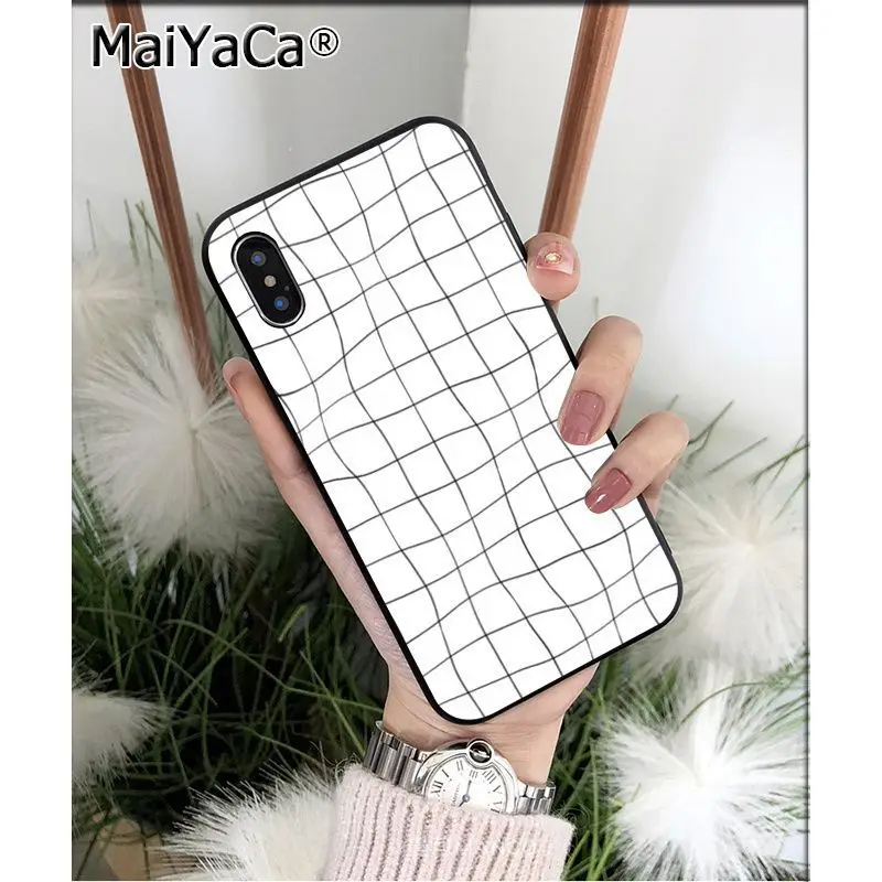 MaiYaCa Клетчатый плед на заказ фото телефон чехол для Apple iphone 11 pro 8 7 66S Plus X XS MAX 5s SE XR мобильные чехлы - Цвет: A10