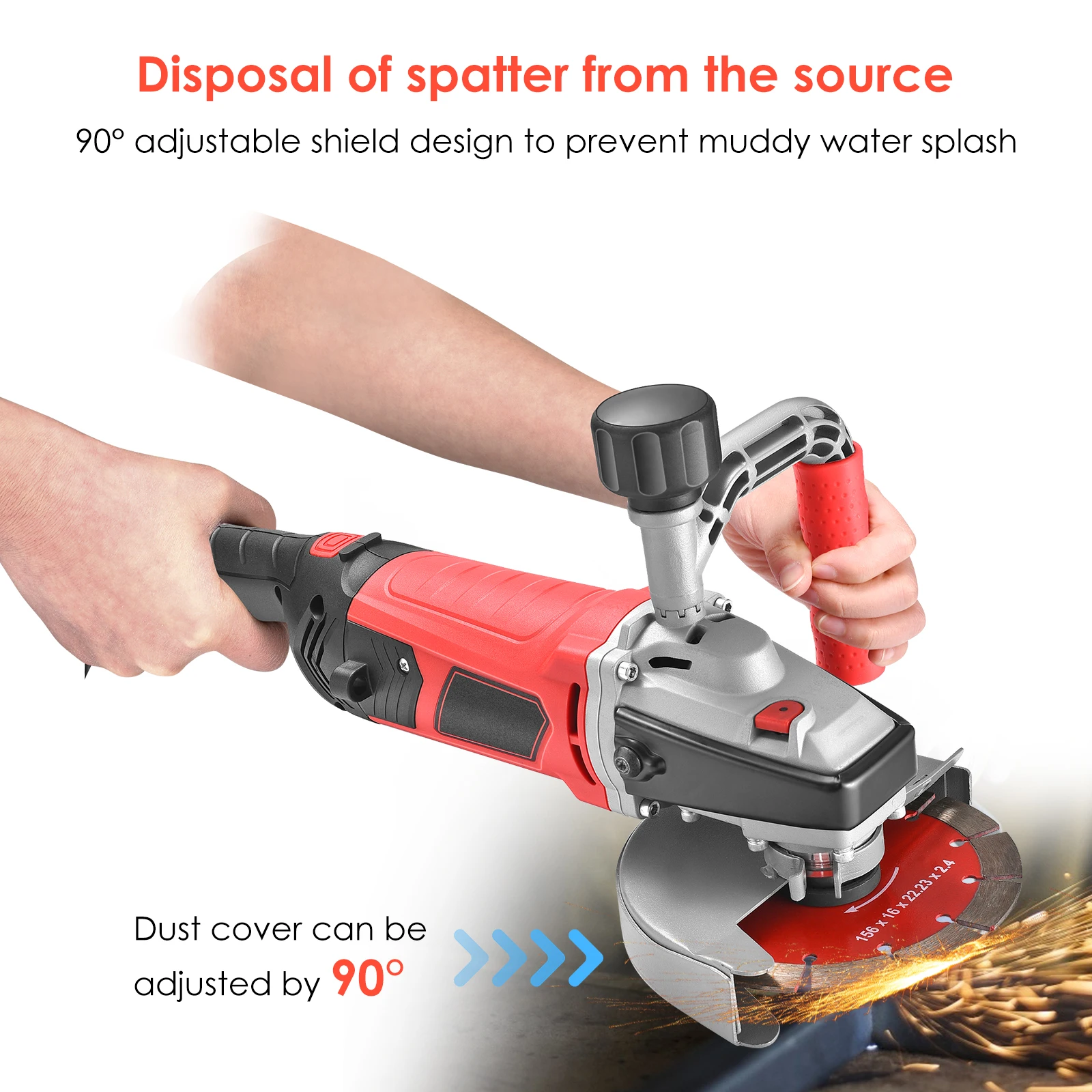US $269.50 Single Chip Wall Slotting Machine Stone Cutting Machine For Waterborne Road Doors Windows Multifunctional Concrete Electric Saw