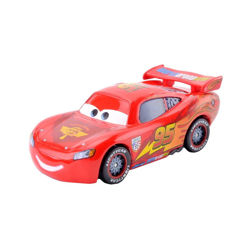 Машинки Disney Pixar Тачки 3 Молния Маккуин Франческо король Цыпленок гекс мэтер 1:55