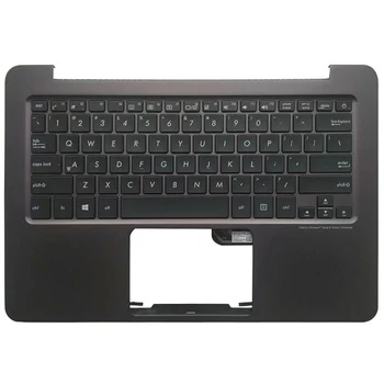 

US laptop Keyboard For ASUS Zenbook UX305 UX305LA UX305UA UX305CA brown Palmrest upper cover
