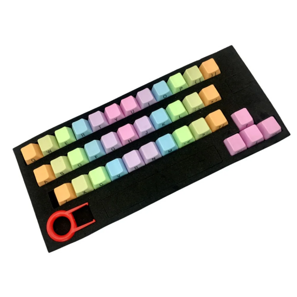 37 Key Mechanical Keyboard Gaming Practical Backlit Keycap Set PBT Replacement Colorful Fashion Translucidus Computer Accessory 37 Key Mechanical Keyboard Gaming Practical Backlit Keycap Set PBT Replacement Colorful Fashion Translucidus Computer Accessory