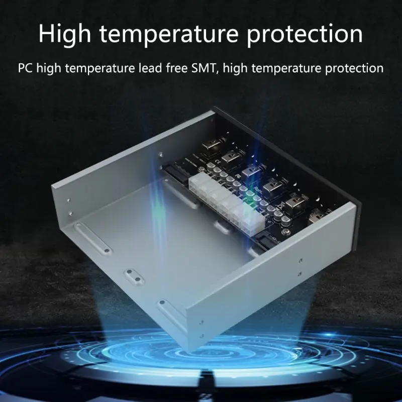

Intelligent 4/6 Hard Disk Controller Management System Hub HDD SSD Power Switch