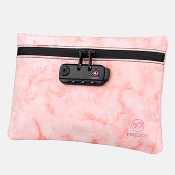 

1PCS For Herb Odor Proof Stash Container Case Storage Waterproof Smoking Smell Proof Bag Leather Tobacco With Combination Lock