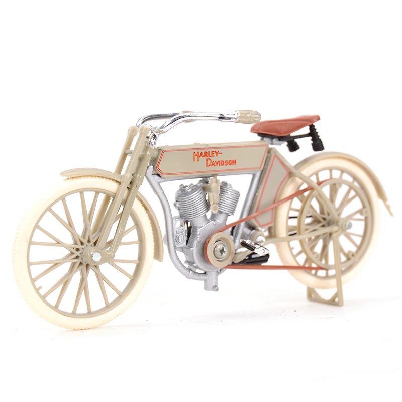 

1/18 1909 Twin 5D V-Twin alloy die-cast motorcycle Car model simulation retro print collection vehicle artwork for collection