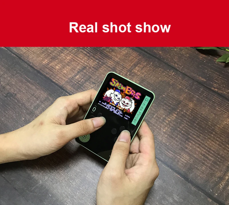 New Portable Handheld Game Console Built-in 500 Classic 8 Bit Games Retro Video Game Console 2.4 Inch Screen Children Gift