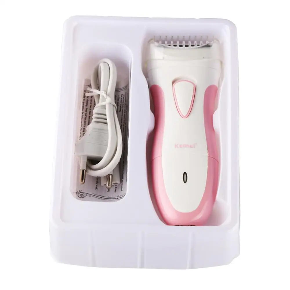 Electric Hair Removal Epilator Rechargeable Shaved Arm Leg Armpit Razor Hair Remover Trimmer Waterproof For Women Face And Body