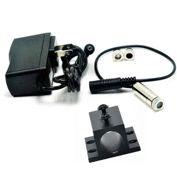 

Focusable 405nm 20mw Violet/Blue Laser Dot/Line/Cross Module w/5V AC Adapter