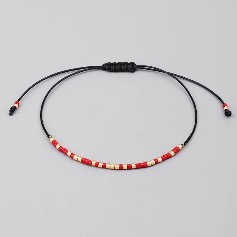 Bracelet Jewelry Natural MIYUKI Rice Beads Tibetan Stone Beads Stretch Bracelet For Men Women Yoga Chakra Crystal Bead Bracelets