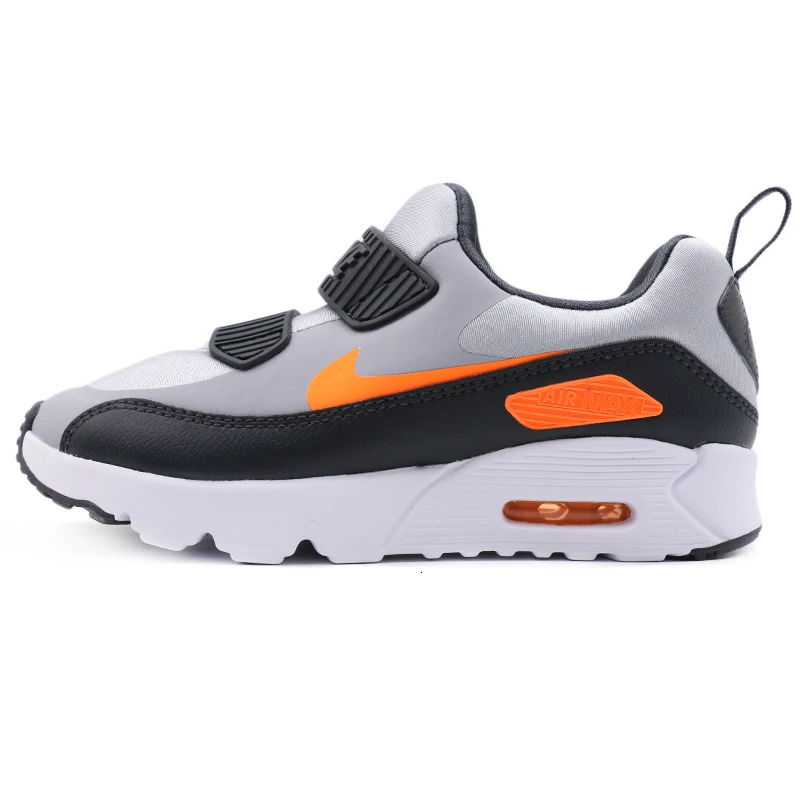 NIKE AIR MAX TINY 90 детская обувь Новое поступление дышащие спортивные детские кроссовки удобные кроссовки #881927-007