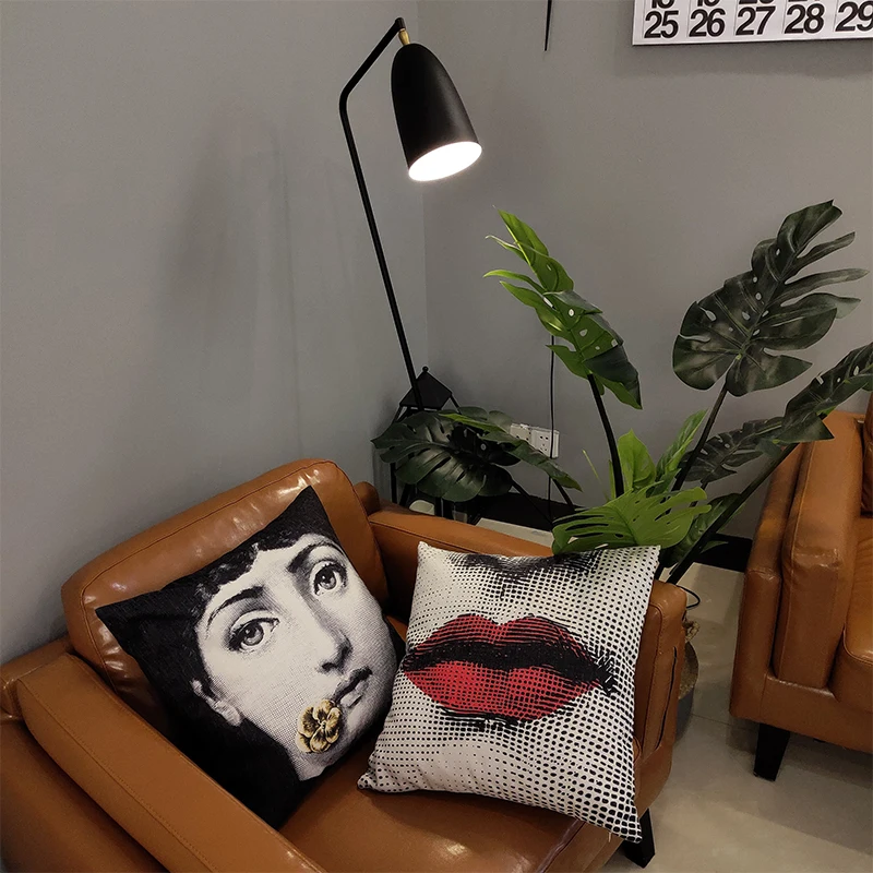 Ретро rosenthal Piero fornasetti в европейском стиле декоративная подушка с сердцевина из