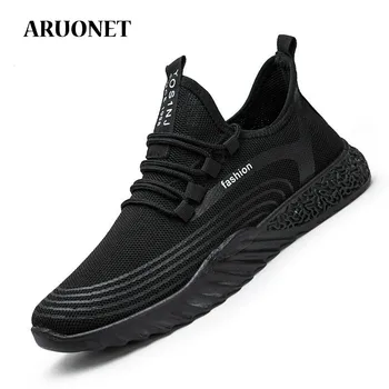 

ARUONET Luxury Brand Breathable Shoes Men Lightweight Mens Trainers Elegant Mens Shoes Zapatillas Deportivas Para Hombre
