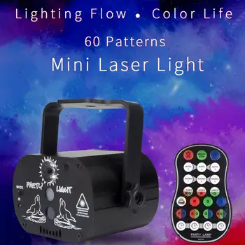 

Mini LED Laser Stage Light USB Rechargeable RGB Lamp Stage Projector Wedding Birthday Party Christmas Lights Outdoor Indoor