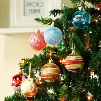 

Beautiful Christmas Tree Decoration Christmas Ball Happy Christmas Family Christmas Tree Decoration Mall Common Joy Decoration