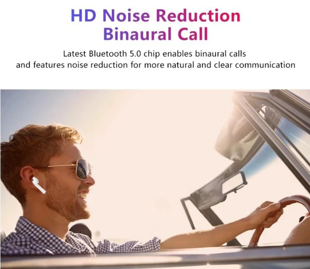 Наушники Auriculares, Bluetooth, Inalambrico, 5,0 материя, сенсорное управление, Оригинальные стерео наушники I12 Tws, беспроводная гарнитура, серьги