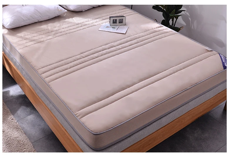 4D Breathable flax Mattress Foldable Floor Tatami student dormitory Comfortable soft sponge Mattress twin queen king size
