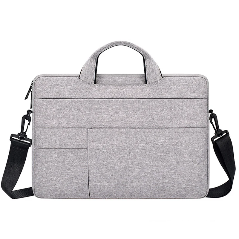 Gray with belt Чехол для ноутбука, сумка для Macbook Air 11 Air 13 Pro 13 Pro 15 '', чехол для ноутбука retina 12 13 15, сумка для ноутбука 14" 13," 15,4" 15,6" - Цвет: Gray with belt