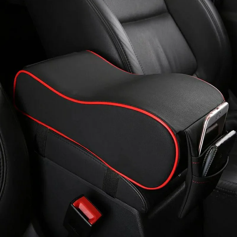 Car Armrest Box Mats Memory Foam Vehicle Arm Rest Box Pads Leather Center  Console Covers Styling Interior Accessories - Armrests - AliExpress