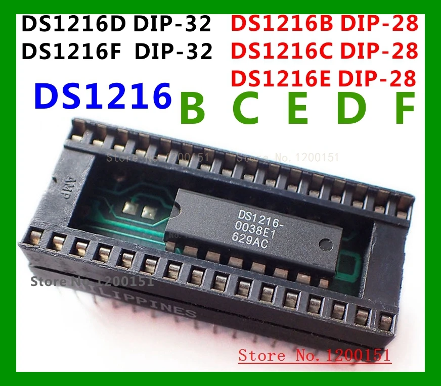 DS1216 DS1216B DS1216C DS1216D DS1216E DS1216F DIP