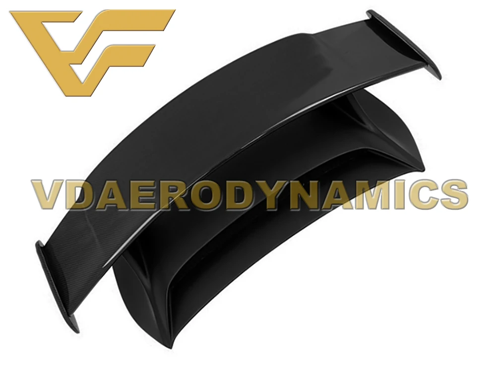 Подходит для 11-14 991 991,1 Porsche 911 Carrera S 4 4S VAD-GT3 пластик, армированный волокном, углеродное волокно спойлер на задний багажник, крыло с GT3 база - Цвет: Full Carbon