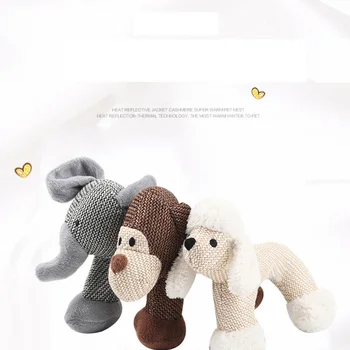 

Chew Pet Toy Interactive for Dog Indestructible Stuffed Squeaky Sound Toy Wear-resistant Squeaker Plush Dog Toy