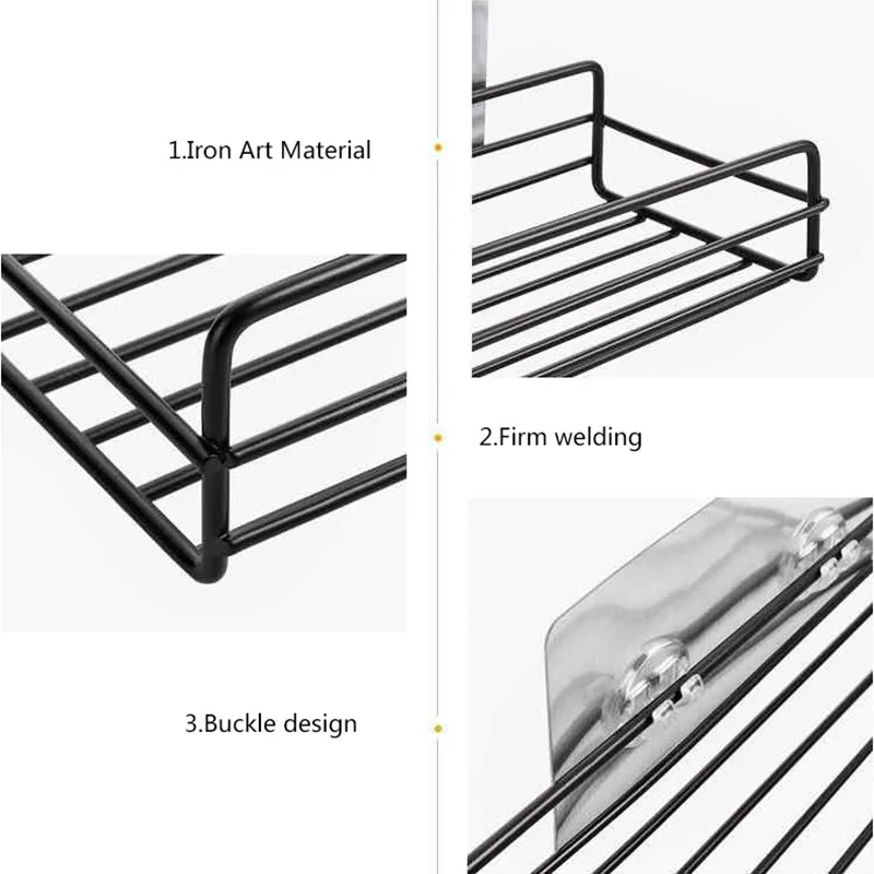 Для ванной комнаты, металлическая стойка для хранения, подвесной держатель для мыла, губка, сушилка для посуды, полка для ванной, кухни, органайзер для колледжа