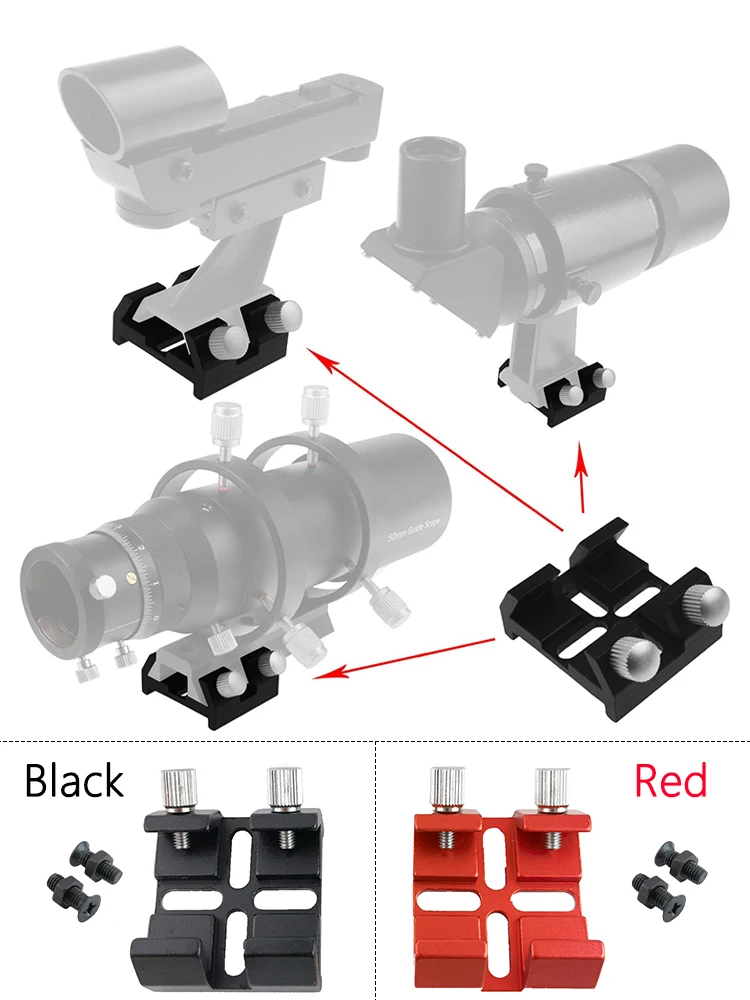 travamento, Adaptador de escopo guia, Suporte para telescópio astronômico