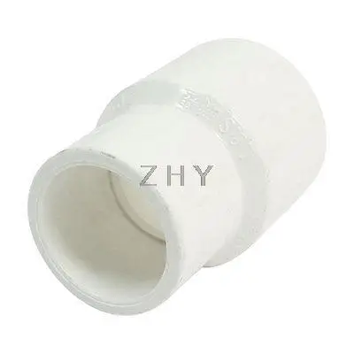 

32mm to 25mm White PVC Water Pipe Straight Adapter Connector Fitting