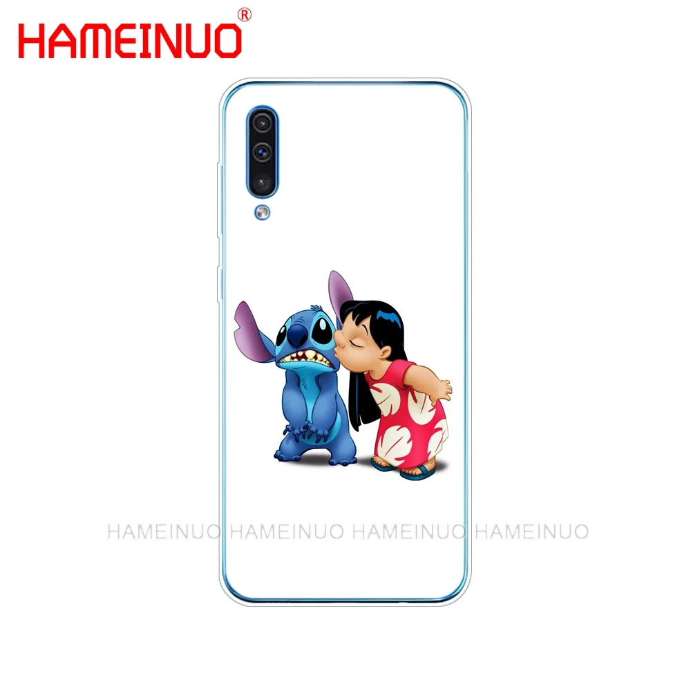 Силиконовый чехол для телефона samsung Galaxy S10 E PLUS A10 A20 A30 A40 A50 A70 A10E A20E M20 чехол "Лило и Стич" ohana famil - Цвет: 43468