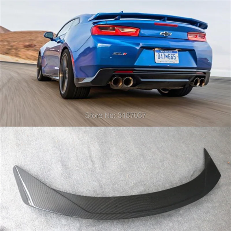 Для 2016 2017 Chevrolet Camaro задний спойлер из углеродного волокна для багажника |