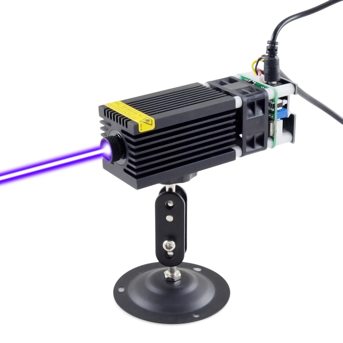 CWLASER 500 МВт/1 Вт фиолетовый лазерный модуль для DIY Лазерный гравер лазерная головка, украшенное мозаикой из драгоценных камней, 12V и PWM Управление(черный