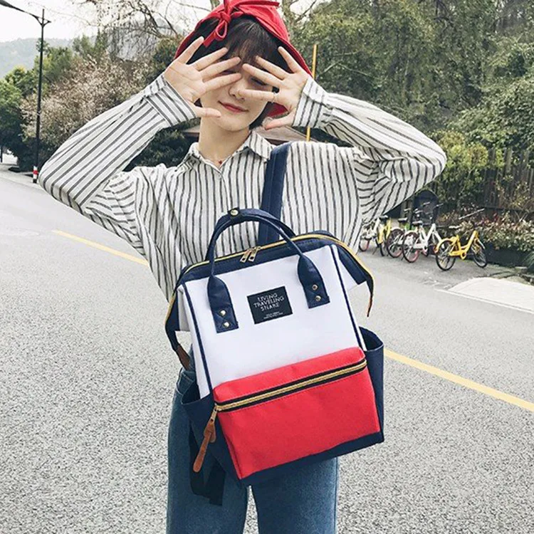 Школьная сумка Для женщин в Корейском стиле Harajuku Ulzzang школьников кампус универсальный рюкзак новые продукты