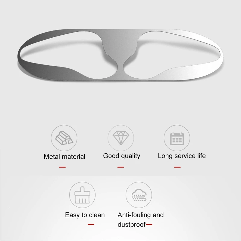 Металлическое покрытие защита от пыли Защитная Наклейка для Apple AirPods 2 Bluetooth Наушники внутренняя крышка Пылезащитная Защита от царапин