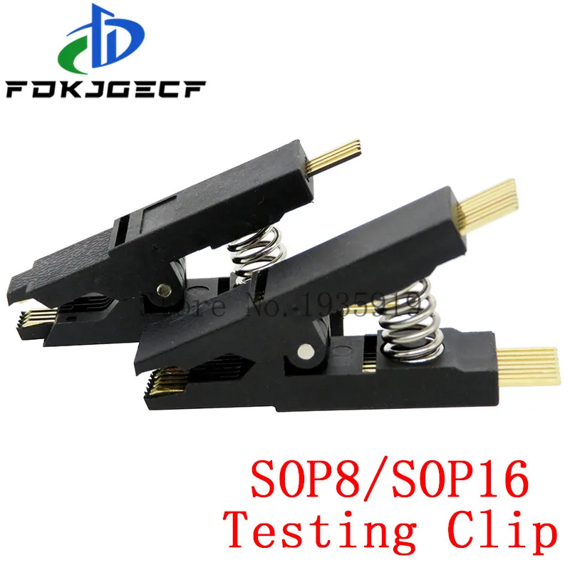 Программист тестовый зажим SOP8 SOP SOIC 8 SOIC8 DIP8 DIP 8 Pin IC тестовый зажим SOP16 SOP SOIC 16 SOIC16 DIP16 DIP 16 Pin|Интегральные схемы|   | АлиЭкспресс