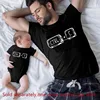 Ctrl C Ctrl V Family Matching Tshirt Father and Daughter Son Shirt Cotton Look Mother Kids Tops Baby Bodysuit Father's Day Gift 2