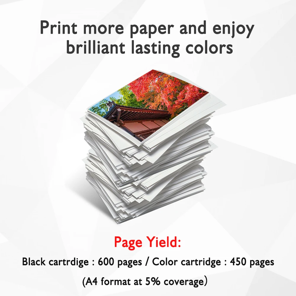 2BK CMYK Supplies совместимый картридж с чернилами Замена для hp 302XL 302 1110 2130 1112 3630 3632 3830 Officejet 4650 4652