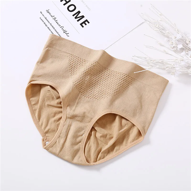 Beige Дышащие женские трусики, хлопковые трусы, мягкое женское нижнее белье, низкая талия, женские трусы, супер эластичные женские трусики, Прямая поставка - Цвет: Beige
