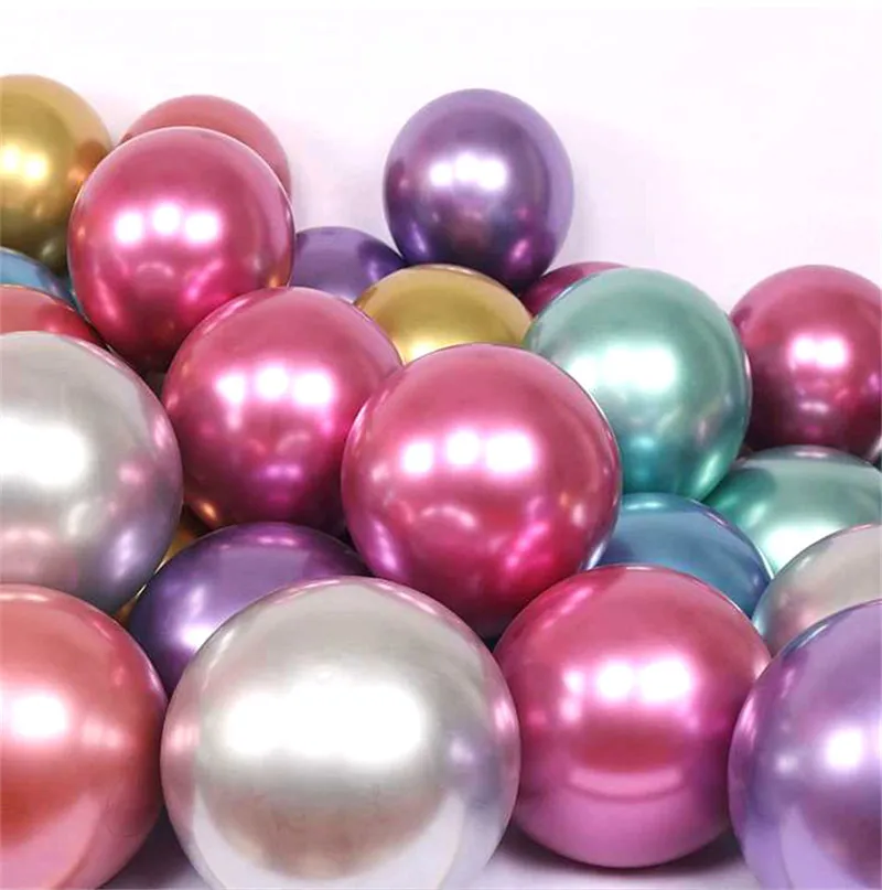 5,10,25 or 50 LATEX 12" LATEX BALLOONS Pearl Metallic Solid Colours 5,10,25 or 50 LATEX 12" LATEX BALLOONS Pearl Metallic Solid Colours