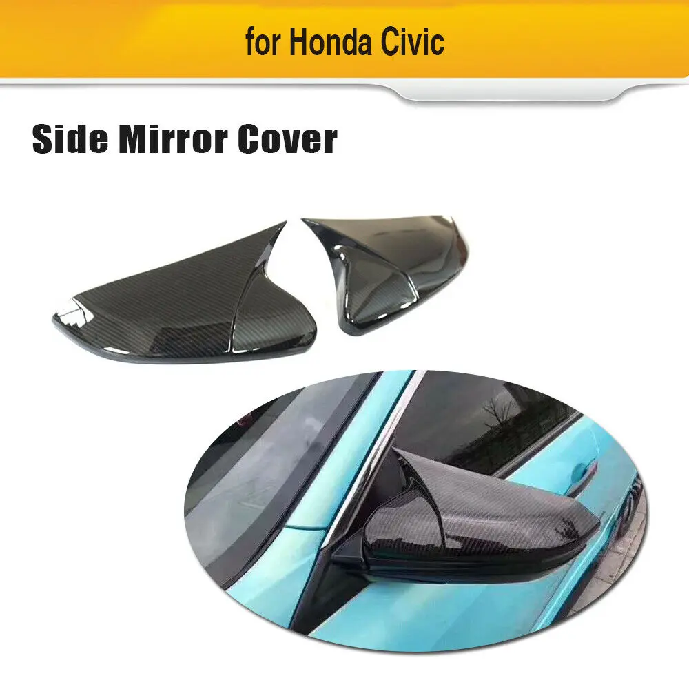 2* боковое зеркало защитное заднего вида накладка комплект для Honda Civic
