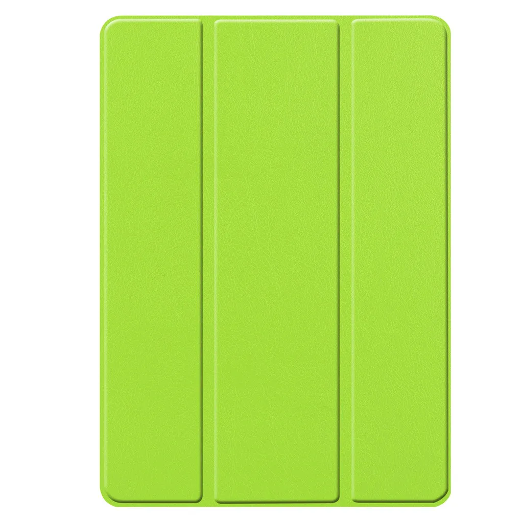 Ouhaobin чехол для iPad 7 поколения 10,2 дюймов смарт-чехол тонкий корпус Складная подставка чехол для планшета s - Цвет: GN