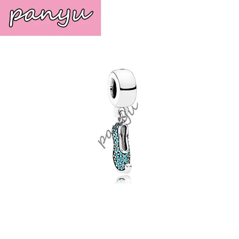 Pandoras Подвески Серебро 925 корона бабочка кулон для Pandoras браслет DIY браслет ювелирные изделия - Окраска металла: Коричневый