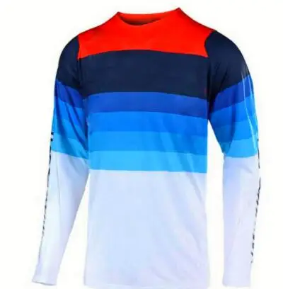 2019Leatt DH мотокросс Leatt DH de verano с длинными рукавами беговых montar RU motocicleta cuesta abajo Джерси mtb je