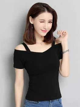 

2018 summer new black thin sleeved bottoming knitted sweater