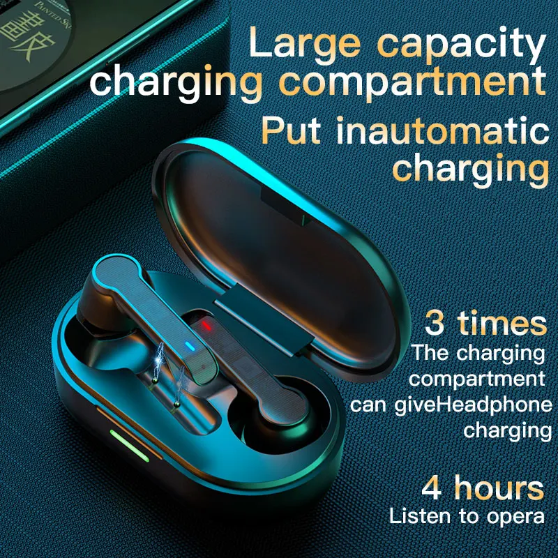 L32 TWS Headphone Wireless Music Headset HiFI Sound Waterproof IPX7 Sport Earbuds Works On All Smartphones Auriculares Bluetooth