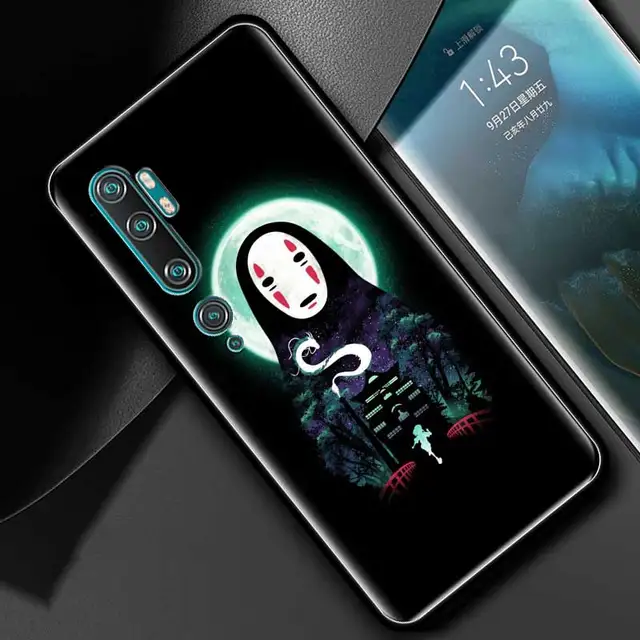 Silicone Phone Case For Xiaomi Mi Poco X3 M3 M4 Pro X3 NFC 9T 10T Note 10 Lite Studio Ghibli Totoro Soft TPU Back Cover Coque B12