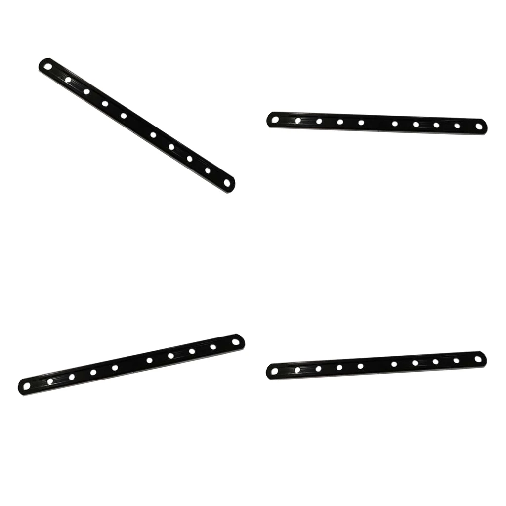 4-Pack 6 Hole Hanger Strap Exhaust Muffler Drilled Bracket For Motorcycle 4-Pack 6 Hole Hanger Strap Exhaust Muffler Drilled Bracket For Motorcycle