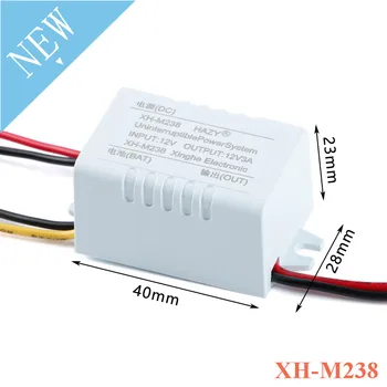 

XH-M238 UPS Uninterrupted Power Supply Module Emergency Power Failure Automatic Switch DC 12V 3A Battery Module