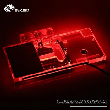 

Bykski A-MS58ARMOR-X GPU Water Block for MSI RX580 ARMOR 4G OC Full Cover Graphics Card water cooler